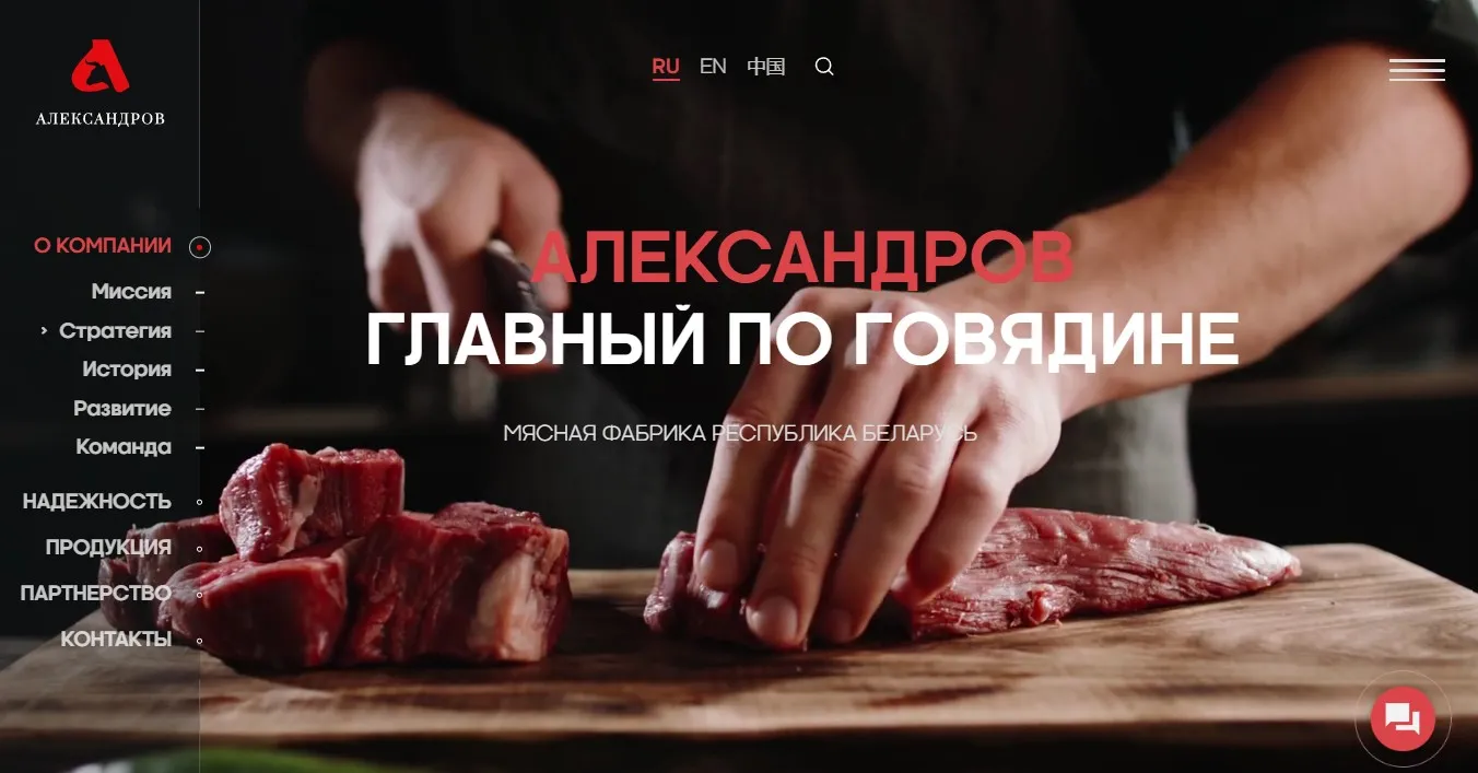 Запущен корпоративный сайт для холдинга «Александров»
