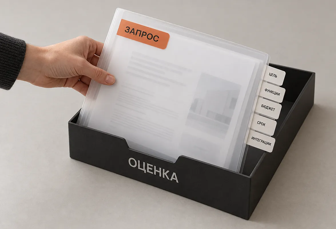 Как выбрать исполнителя, как подготовить запрос на оценку проекта